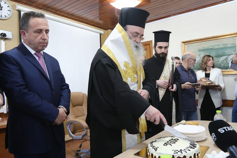 Πρωτοχρονιά στην Ιερά Μητρόπολη Δράμας